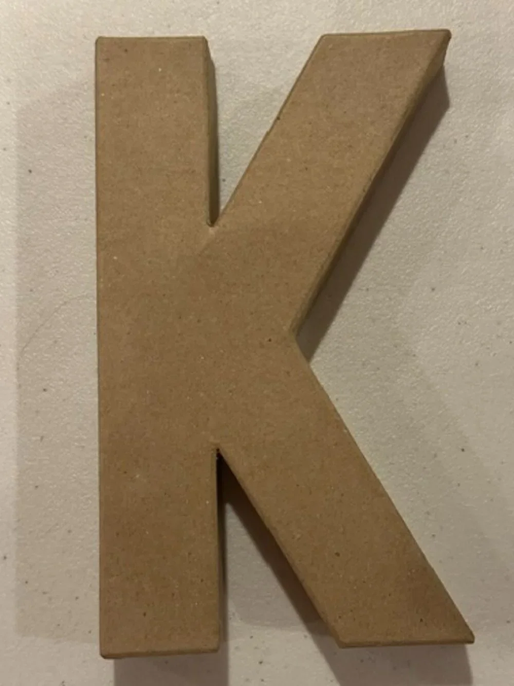 NEW Lot of TWELVE (12) Hobby Lobby Paper Mache Letters- 8 1/2